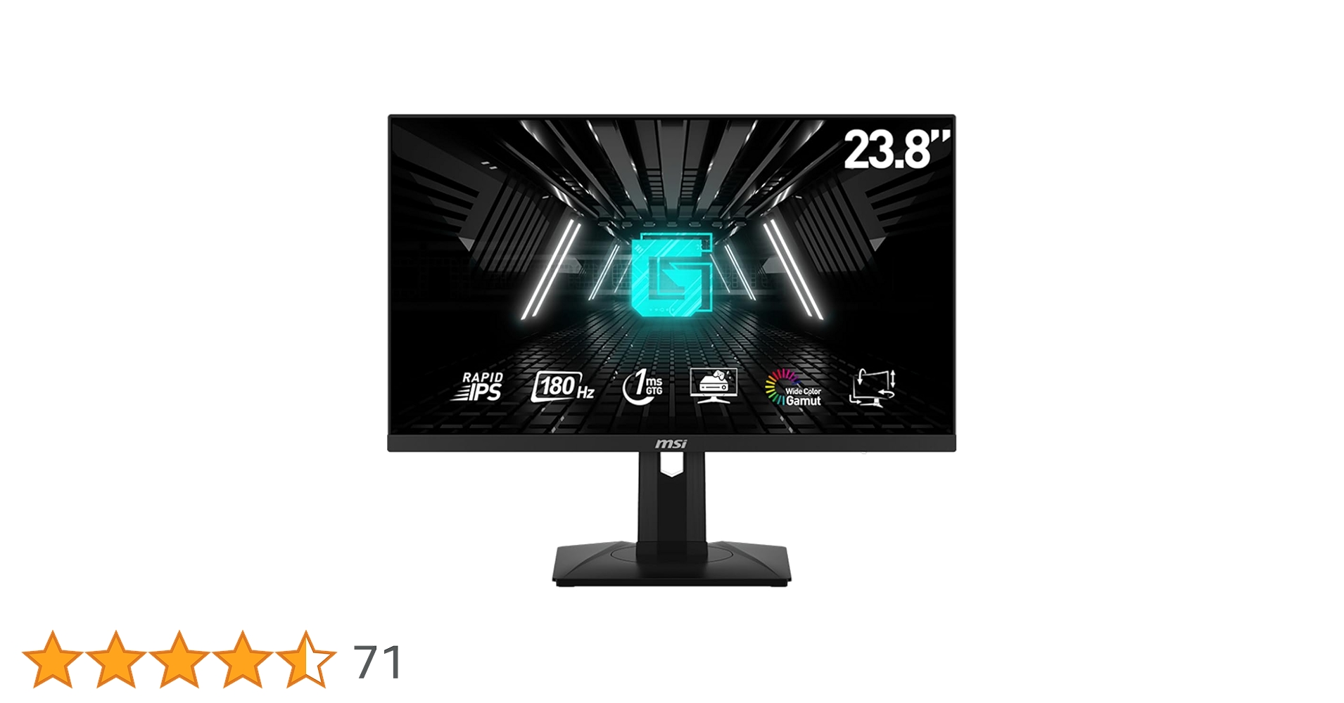 Amazon.co.jp: MSI FHD Rapid IPS ゲーミングフリー同期 1ms 1920 x